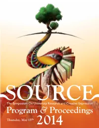 SOURCE 2014 Program and Proceedings