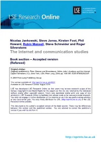 The Internet and Communication Studies
