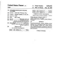 Unlted States Patent [19] [11] Patent Number: 4,816,521 Asrar [45] Date of Patent: Mar