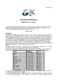 Determina Dirigenziale