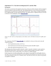 (ECG) and the Pulse
