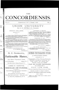 The Concordiensis, Volume 1, Number 3