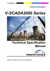 V-SCADA2000 SCADA Software Series V1.0-En.Doc