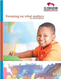 2017 ANNUAL REPORT Improvements Ineducation