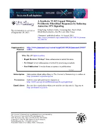 Autocrine IFN Signaling Inducing Profibrotic Fibroblast Responses by a Synthetic TLR3 Ligand Mitigates