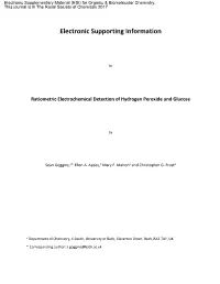 Electronic Supporting Information