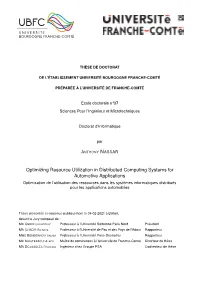 Optimizing Resource Utilization in Distributed Computing Systems For