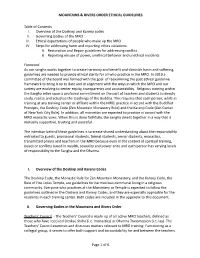 The Ethical Guidelines