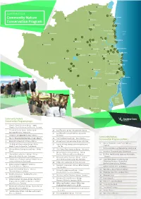 Community Nature Conservation Program Groups