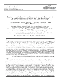 Geodynamic Evolution of a Subduction Margin