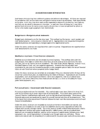 Accounting Basis Definitions