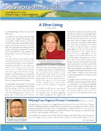 Survivors After Suicide Newsletter, Spring 2018