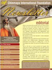 Newsletter 2011