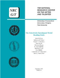 Nrc on the Gifted G/T and Talented