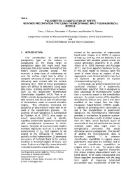 16A.4 Polarimetric Classification of Winter Weather Precipitation Type Using Thermodynamic Input from Numerical Models