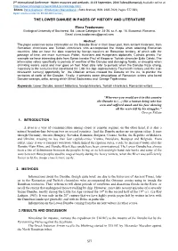 The Lower Danube in Pages of History and Literature