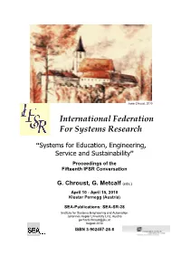 The Science of Service Systems