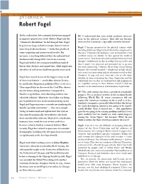 Robert Fogel Interview