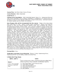 Tncis Syllabus Outline