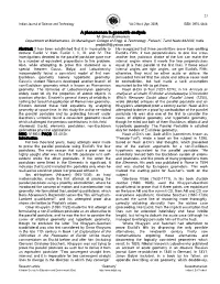 A Phenomenon in Geometric Analysis M
