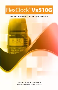 Flexclock® Vx510g