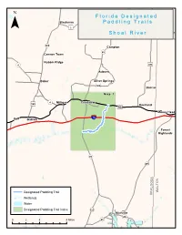 Florida Designated Paddling Trails Shoal River