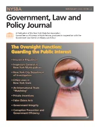 Guarding the Public Interest