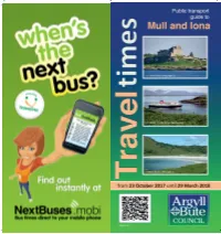 Isles of Mull and Iona