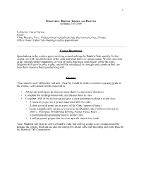 Syllabus Draft