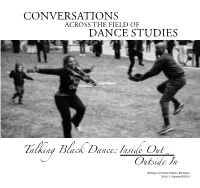 Talking Black Dance: Inside Out