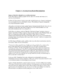 Chapter 5 - Freedom from Racial Discrimination