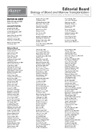 Editorial Board