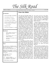 From the Editor in This Issue