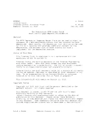 HTTPAPI S. Dalal Internet-Draft Intended Status: Standards Track E