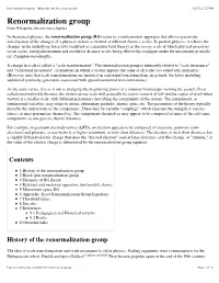 Renormalization Group - Wikipedia, the Free Encyclopedia 3/17/12 5:27 PM Renormalization Group from Wikipedia, the Free Encyclopedia