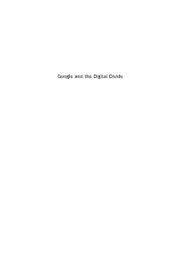 Google and the Digital Divide CHANDOS INTERNET SERIES