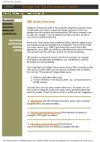 IRAP Dfe Guide Introduction