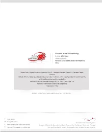 Redalyc.Effects of Fermentation Substrates and Conservation Methods on the Viability and Antimicrobial Activity of Weissella