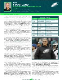 Stoutland Run Game Coordinator/Offensive Line