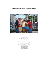 Data Collection at the Amusement Park