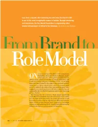 Less Than a Decade After Launching Her Own Label, Tory Burch C'88 Is