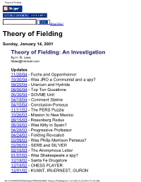 Theory of Fielding