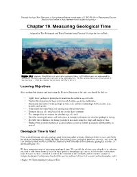 Chapter 19. Measuring Geological Time
