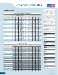 Divisional Estimates.Pmd