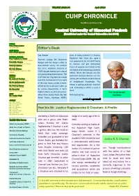 Cuhp Chronicle