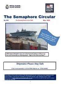 Semaphore Circular No 699 the Beating Heart of the RNA May 2020