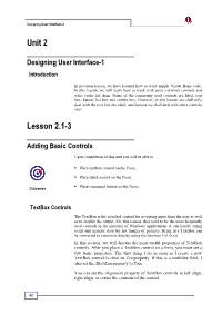 Unit 2 Lesson 2.1-3