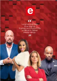 Long-Running Daily Local Dramas Scandal and Rhythm City Continue to Deliver Steady Ratings