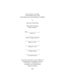 Moms, Midwives, and Mds: a Mixed-Methods Study of The
