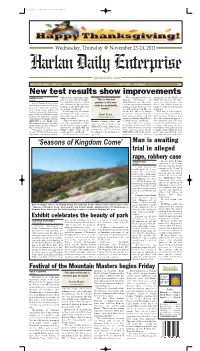 New Test Results Show Improvements